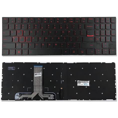 Replacement Backlit Keyboard Without Frame for Lenovo Legion Y520 Y520 ...