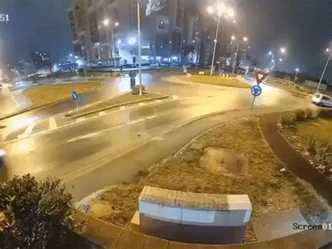 Romania Mercedes Car Accident; Car Flies Over Two Vehicles After Driver ...
