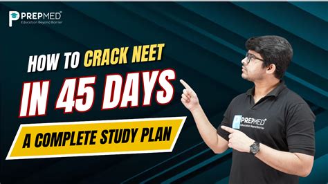How To Crack Neet In 45 Days- A Complete Study Plan