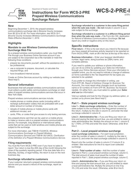 Fillable Online Form WCS-2-PRE-I Fax Email Print - pdfFiller