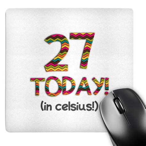 3dRose, 27 Today... in celsius - Funny 80th Birthday. 27C is 80 in ...