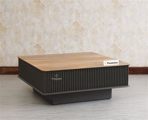 Bengaluru Solid Wood Square Coffee Table