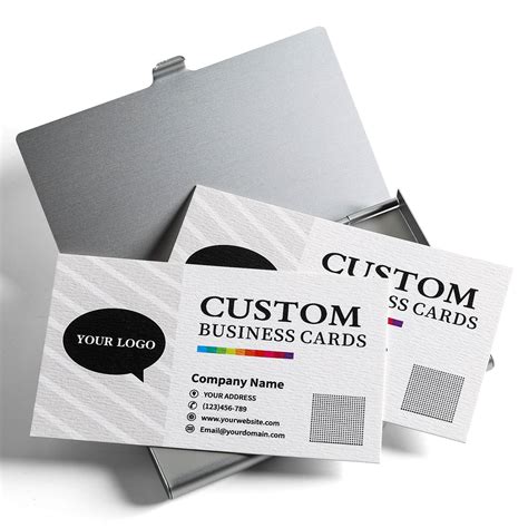 Buy 100-2000 Custom Business Cards - 350gsm Water Grain Special Paper 3 ...