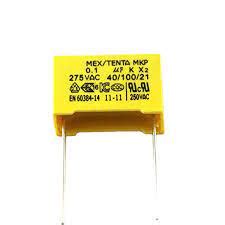 0.1uF 275V Polyester Film Box Capacitor (Pack of 10) – ElectronifyIndia