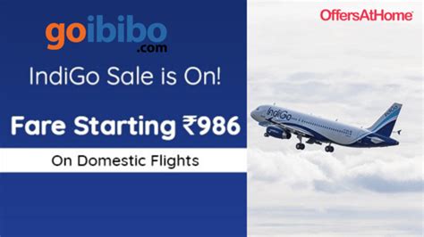 Goibibo Flight Offers Starting Rs 986 On OffersAtHome - Honeymoon Tour ...