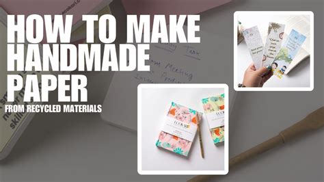 How to Make Handmade Paper from Recycled Materials – Ecokari