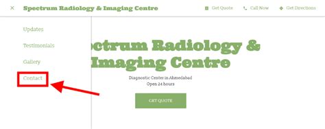 Steps to book lab visit appointment from Spectrum Radiology & Imaging ...