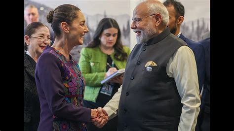 PM Modi Meets Mexican Prez Claudia Sheinbaum on G7 Sidelines