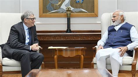 'More optimistic than ever': Bill Gates meets PM Modi, hails India's ...