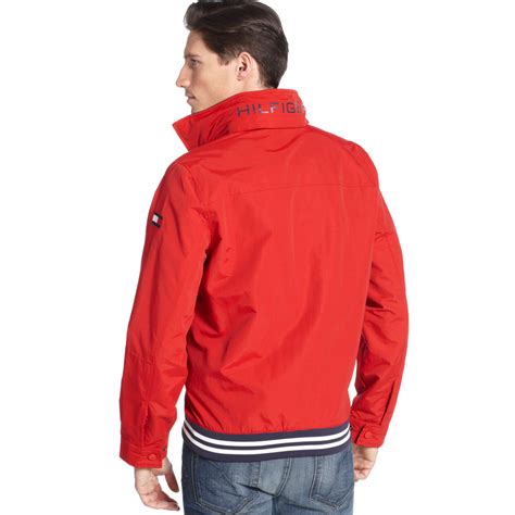 Lyst - Tommy Hilfiger Regatta Jacket in Red for Men