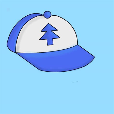 My Gravity Falls Dipper Hat Drawing! by 1CreativeGirl on DeviantArt