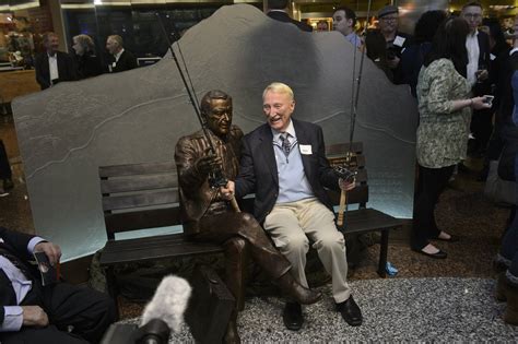 ‘Uncle Ted is back’: The story behind the new bronze Ted Stevens statue ...