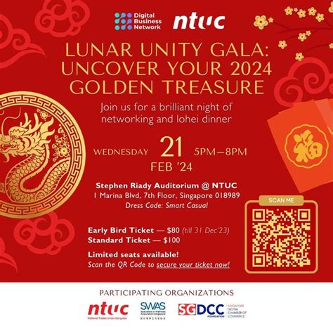 Lunar Unity Gala. CNY 24 Celebration, NTUC Singapore, 21 February 2024 ...