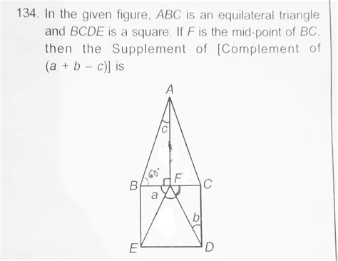 Solve without trigonometry... - Brainly.in