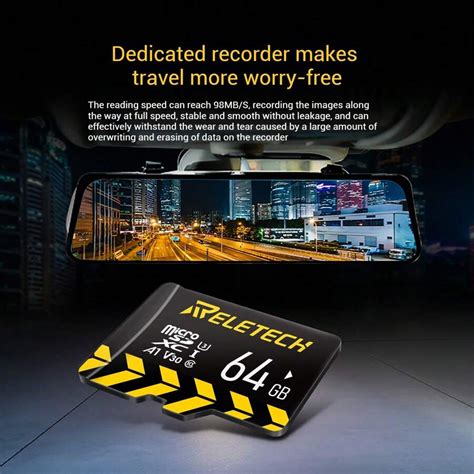 Reletech geheugenkaart 32G/64G/128G/256G/512G Micro SD-kaart TF-kaart ...