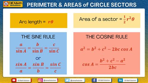 Image result for Circular Measure Formulas