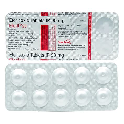 Etoril 90 - Strip of 10 Tablets : Amazon.in: Health & Personal Care