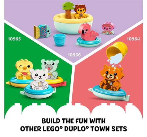 LEGO DUPLO Town Water Park 10989 Building Toy Set (19 Pieces), 2Y+