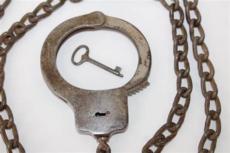 Peerless Lead Chain Cuff, Peerless Handcuff Co, Leg Shackles