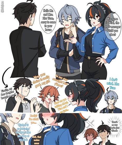 zhu yuan and wise (zenless zone zero) drawn by kulo_jawa | Danbooru