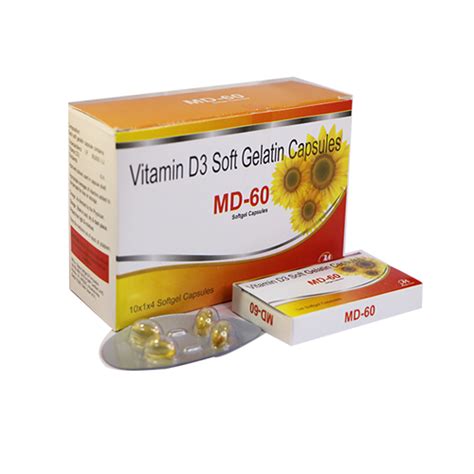 MD-60 Softgel Capsules Medicross Laboratories Pvt. Ltd.