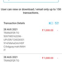 Billdesk — Transaction failed.Amount debited from bank