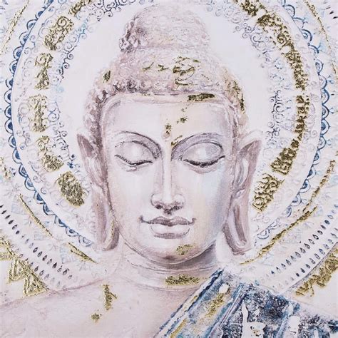 Buy Artistry Enclave Canvas Buddha Picture Frame - 60x60cm from Home ...