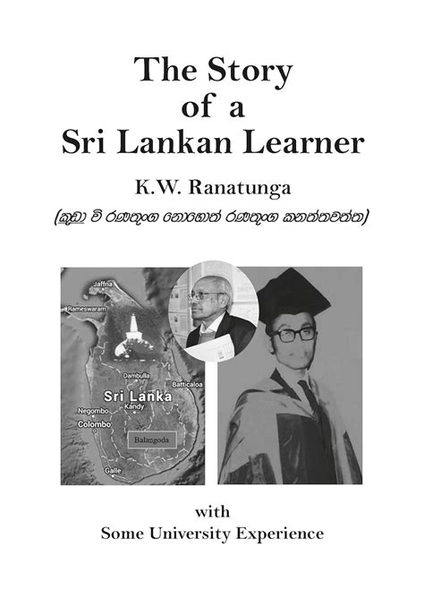 Buy The Story of a Sri Lankan Learner Book Online at Low Prices in ...
