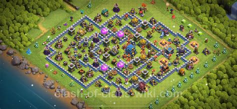 Farming Base TH12 with Link, Anti 3 Stars - Clash of Clans 2024 - Town ...