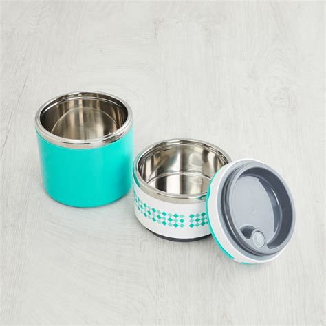 Buy Nile-Stella Two-Tier Lunch Box with Water Bottle from Home Centre ...