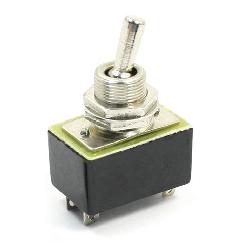 ELECTROPRIME Panel Mount DPST ON/OFF 2 Position Toggle Switch AC 220V ...