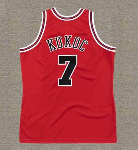 TONI KUKOC Chicago Bulls 1997 Throwback NBA Basketball Jersey - Custom ...