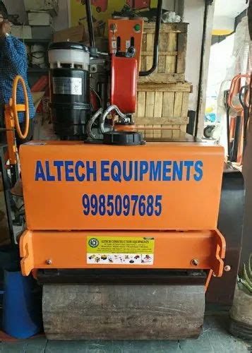 Vibratory Roller - Single Drum Walk Behind Vibratory Roller With Honda ...