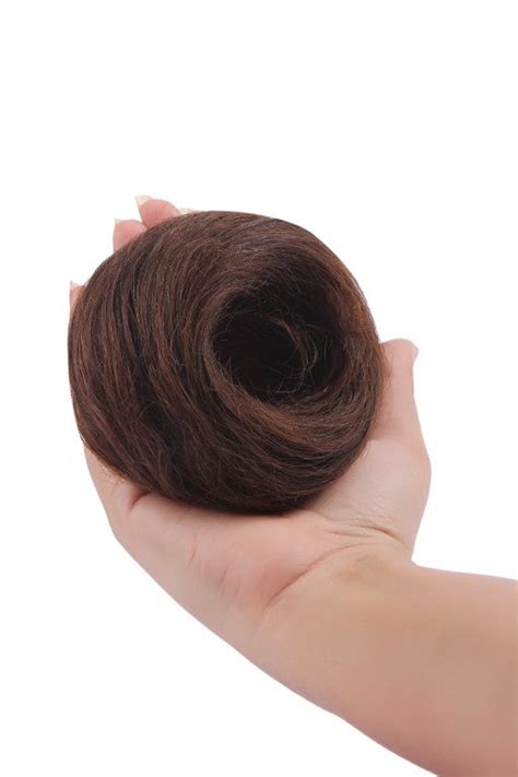 Human Hair Bun Scrunchie Donut - Hairloome