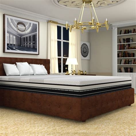 Centuary Mattresses Enigma Contour 8 inch Latex Foam Mattress with ...
