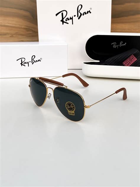 Gold Black 3422 Bar Sunglass With Original Box – Prokicks.in