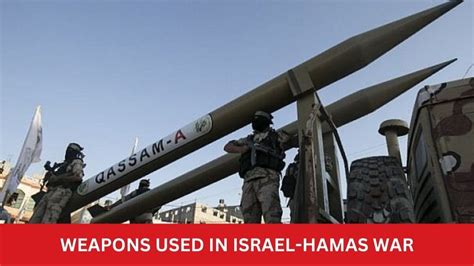 What is the difference in weapons used by Israel and Hamas? Details ...