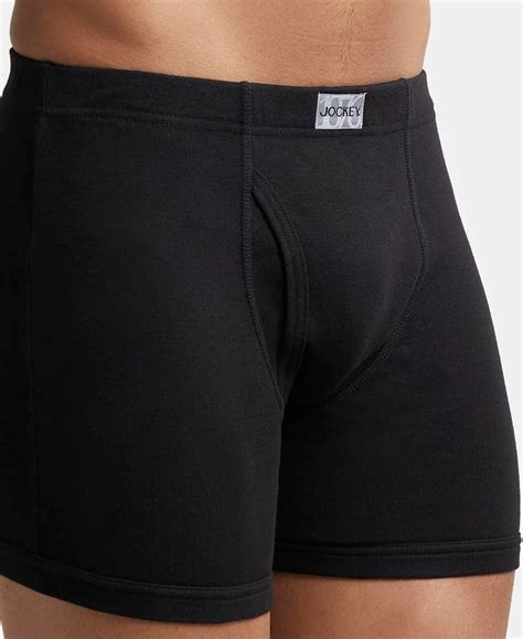 Buy Super Combed Cotton Rib Solid Boxer Brief with Ultrasoft and ...