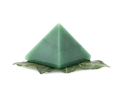 Energized Blessed Reiki Healing, Green Aventurine Pyramid, Heart Chakra ...