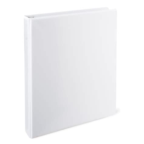 Pen + Gear Durable View 3-Ring Binder with 1-inch Rings 4-Pack (White ...