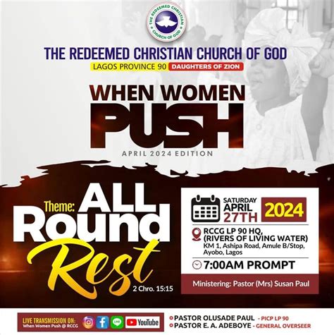 When Women Push, Amule Bus Stop, Ayobo, Lagos, 27 April 2024 | AllEvents