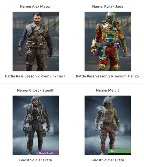 How To Get Call of Duty Mobile Character Skins For Free?