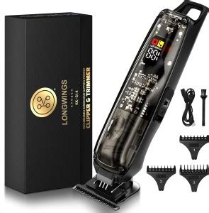 LONGWINGS Digital display 1 Year warranty Fully Waterproof Trimmer 180 ...