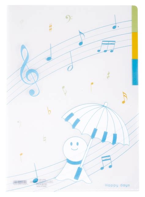 3ポケットファイル A4（Happy days） SCB-2108 | SUETOYA(スエトヤ)