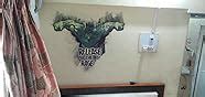 Buy Asian Paints Wall Ons, The Incredible Hulk’ Decal, DIY Removable ...