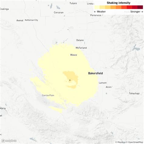 Pair of earthquakes felt near Bakersfield - Los Angeles Times