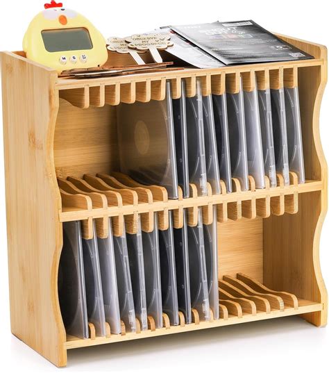 Amazon.com: STORi Stackable Clear CD & DVD Organizer Bundle, with ...