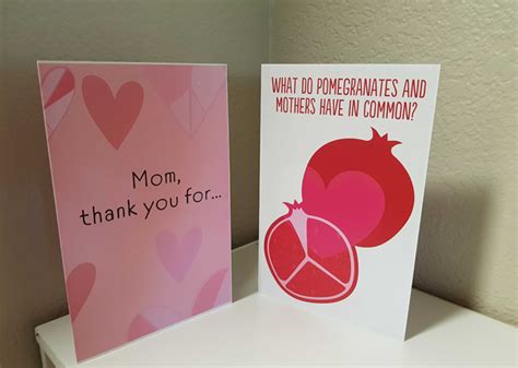 Mother's Day Card - Pomegranate – Al-Kisa Foundation | India