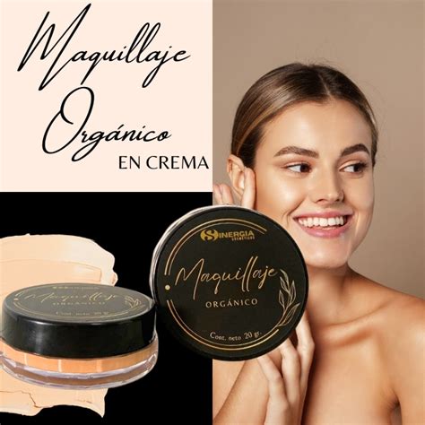 MAQUILLAJE ORGÁNICO EN CREMA 20 ML - Sinergia