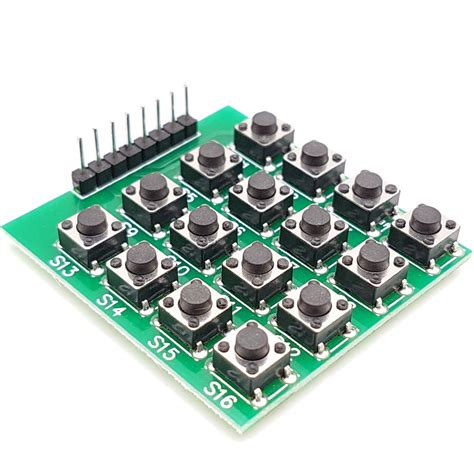 4*4 Matrix Keypad Keyboard Module - ThinkRobotics – ThinkRobotics.com